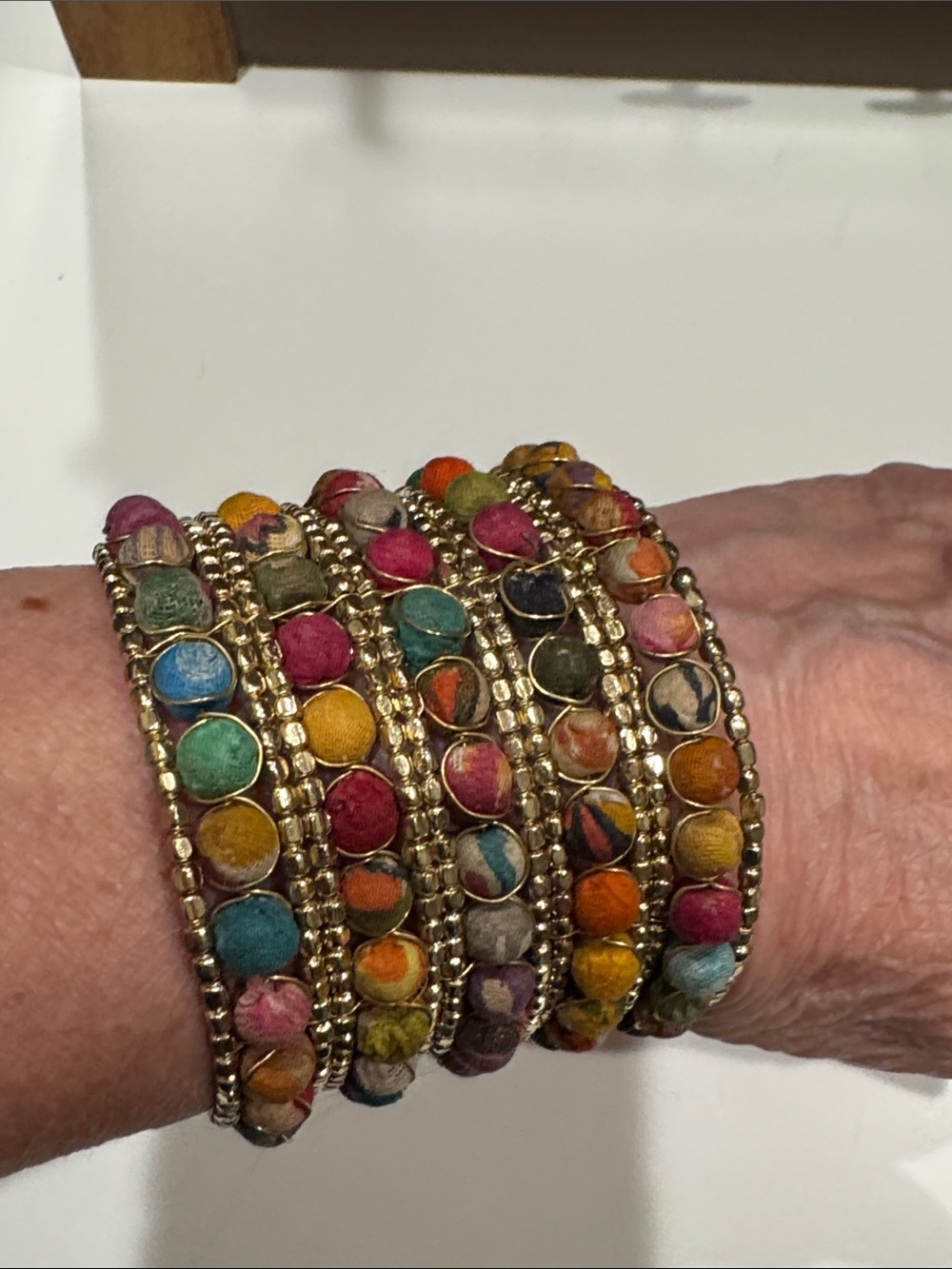 Multicolor Wrap Bracelet